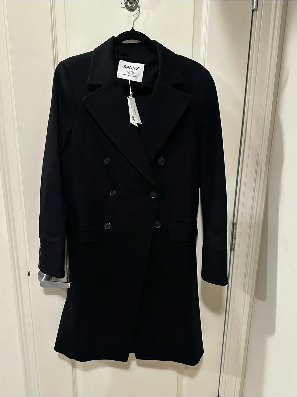 Spanx Ponte Angled Coat